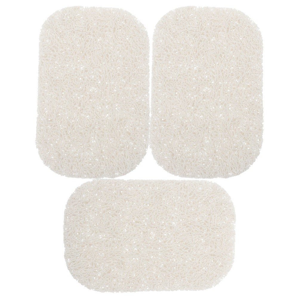 3 Pcs Bath Soap Holder Countertop Sponge Holders Kitchen Cute Cartoon