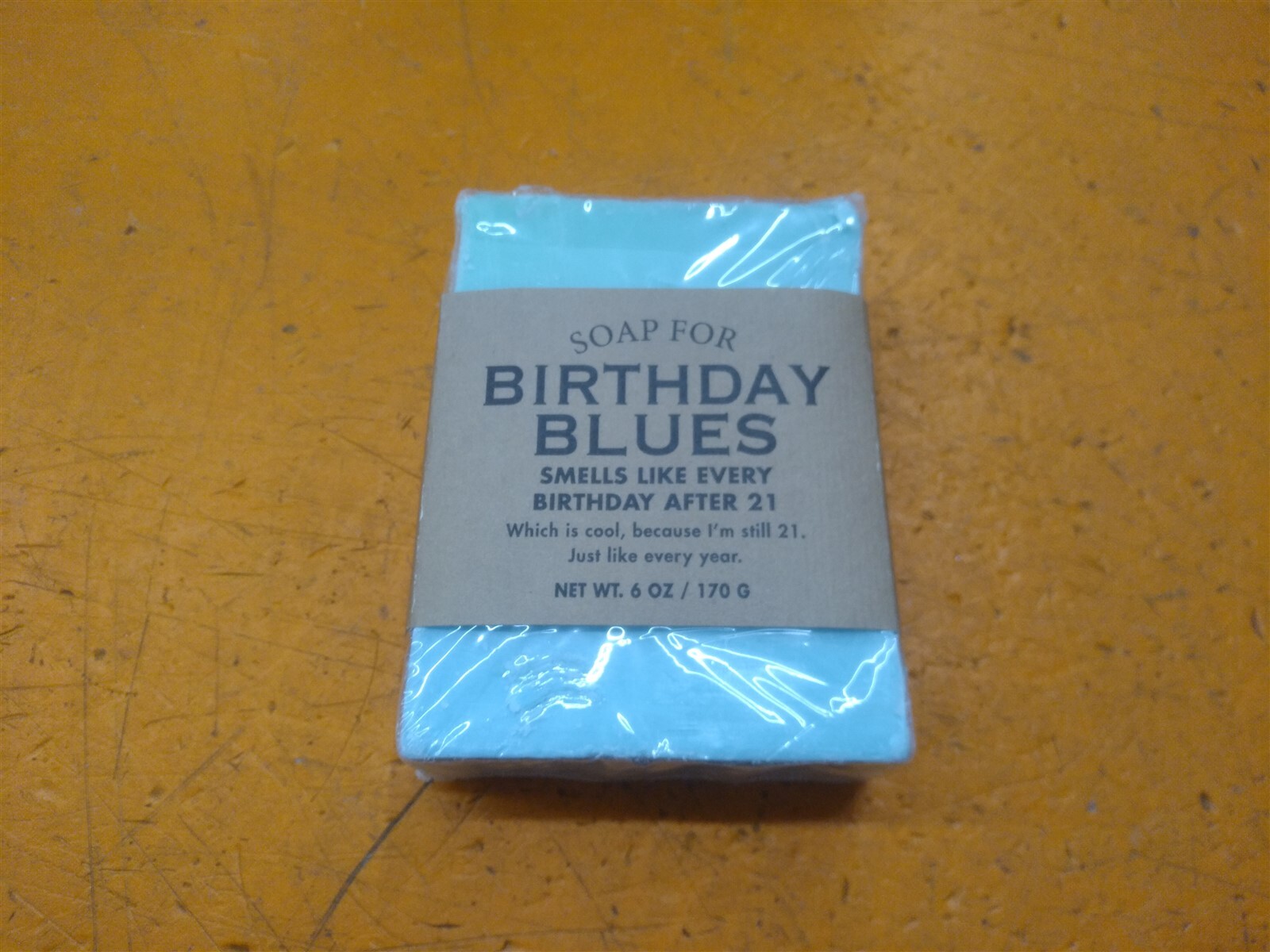 ⭐️⭐️⭐️⭐️⭐️ Whiskey River Soap Co. Birthday Blues Because Your Still 21