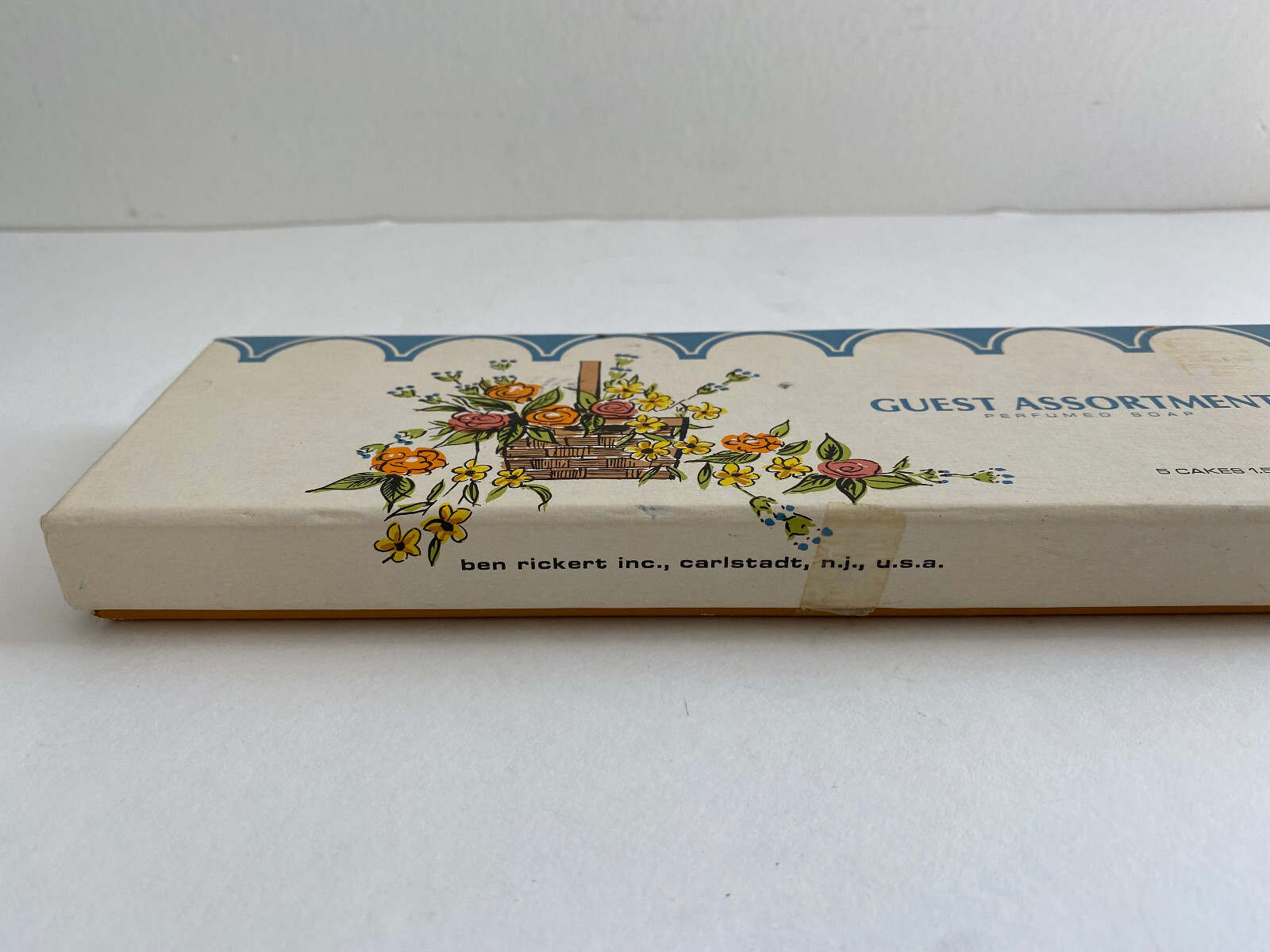 Vintage Ben Rickert Guest Assortment of 5 Soap Cakes 1.5 oz Each New in Box