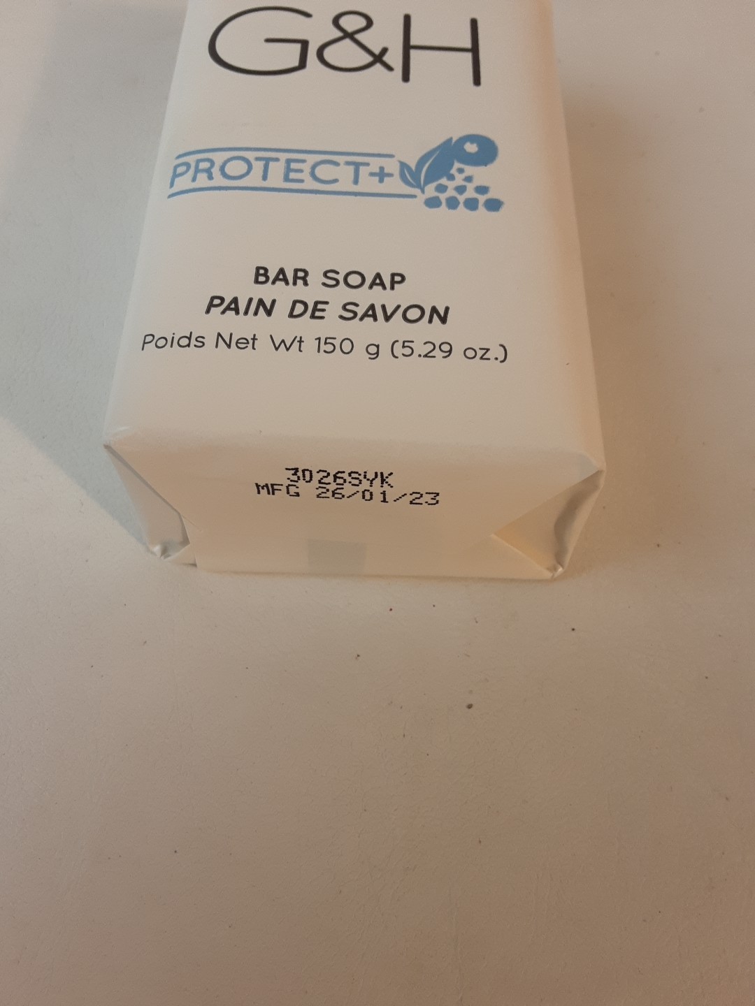 G&H Protect+ Bar Soap 5.29oz MFG 26/01/23