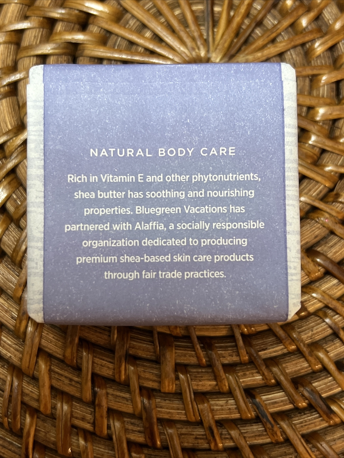 AYO Shea Butter Bar Soap Travel Size Lavender VANILLA 2oz lot of 4 New