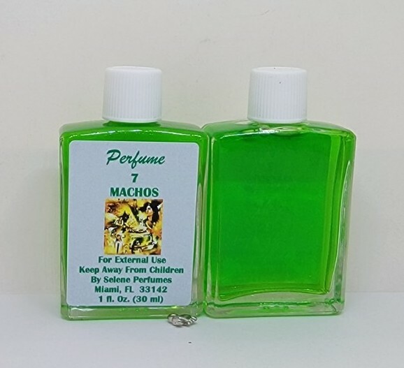 EXTRACTO 7 MACHOS CON FEROMONAS 1oz DOMINA Y ATRAE EL AMOR AMULETO INCLUIDO