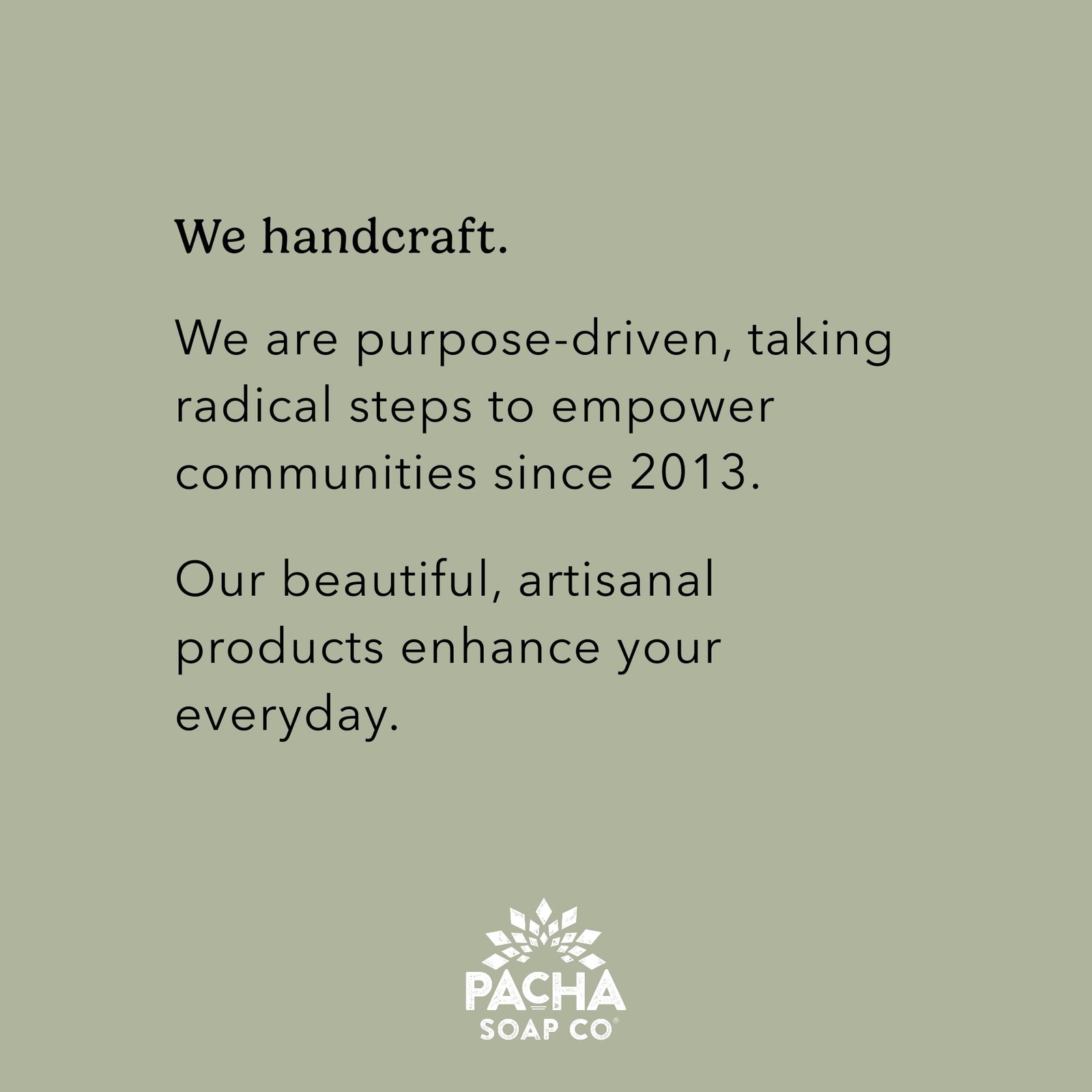 Pacha Soap Co. Bar Soap – Salt & Moss Scent, Handcrafted, Hydrating & Moistur…