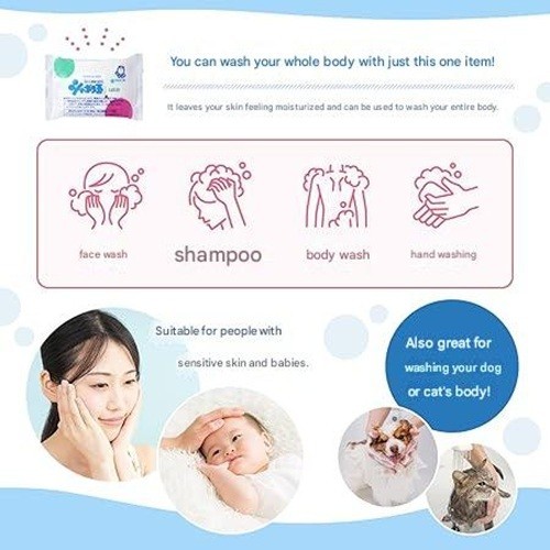 Shabondama Soap 100g x 3 Additive-Free Soap Use Sensitive Skin Dry Skin Japan