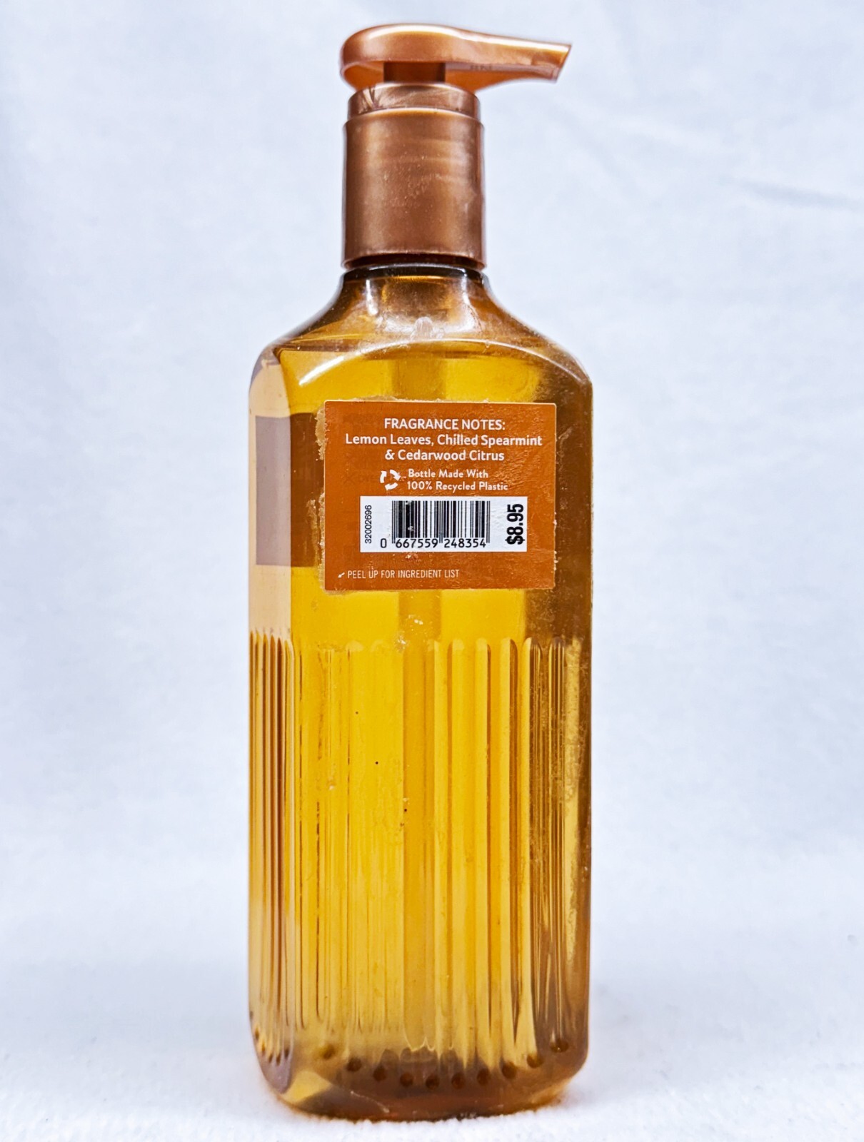 5 Bath & Body Works FRESH AMALFI LEMON Cleansing Gel Hand Soap 8.0 oz