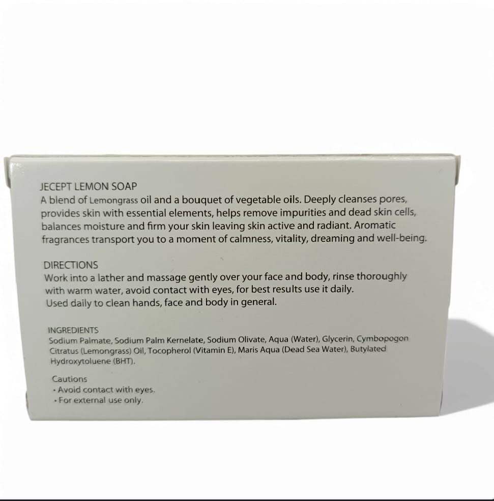 Dead Sea Lemon Soap Bar Health & Beauty Handmade Natural Skin