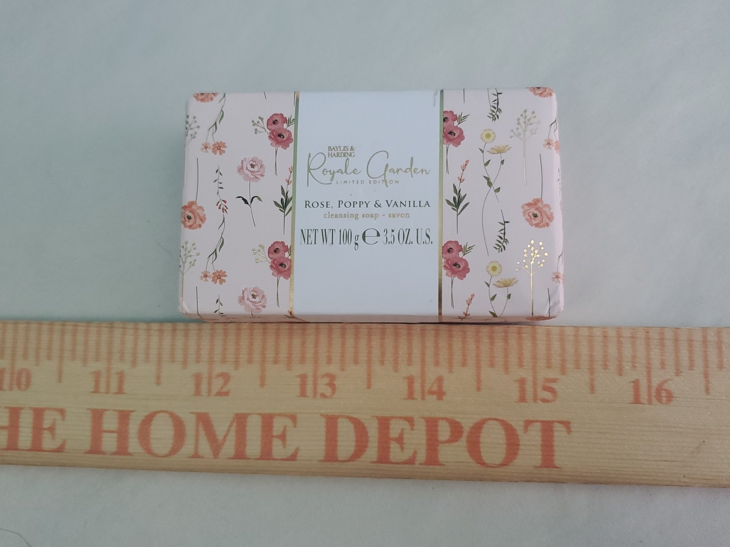 Limited Edition Baylis & Harding Luxury Soap Royale Garden Rose Poppy Vanilla