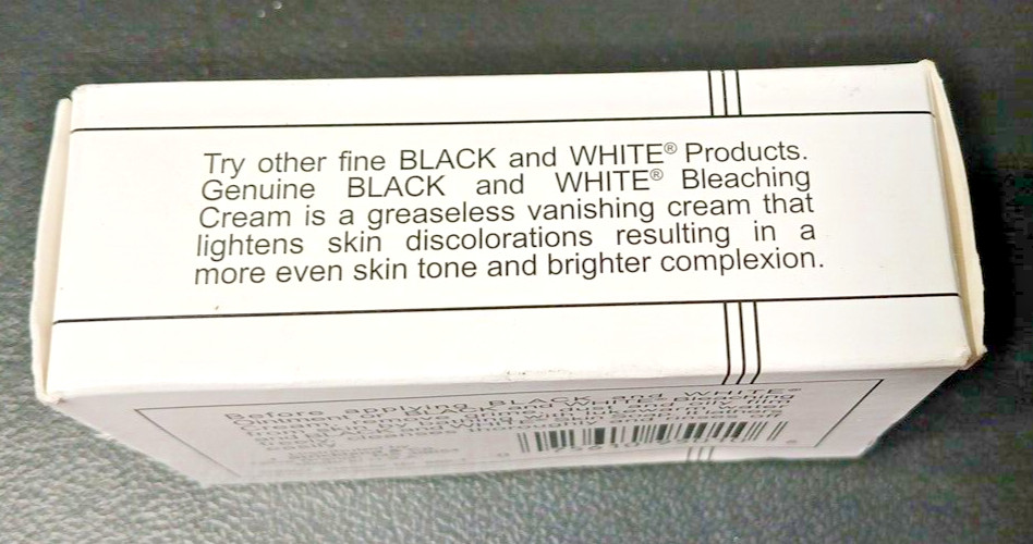 Genuine Black & White Skin Body Bar Soap Soothe Itching & Burning Relief 3.5 oz.