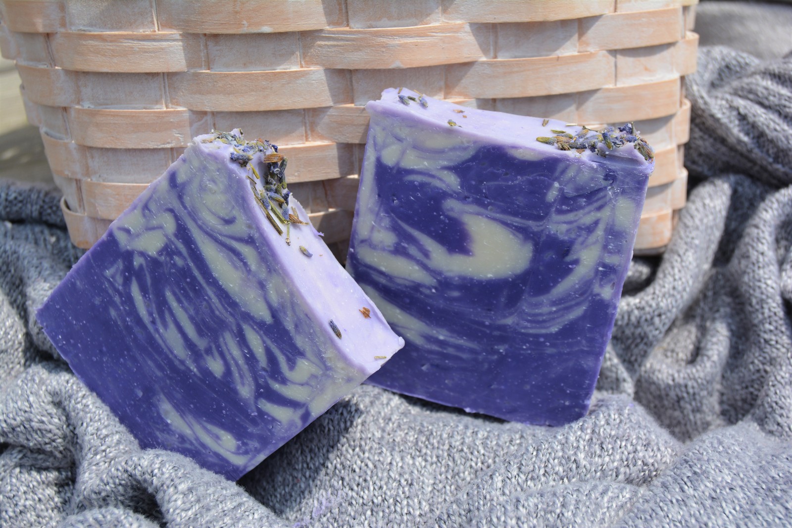 Lavender Dreams Handmade Bar Soap – All Natural, cold-process soap
