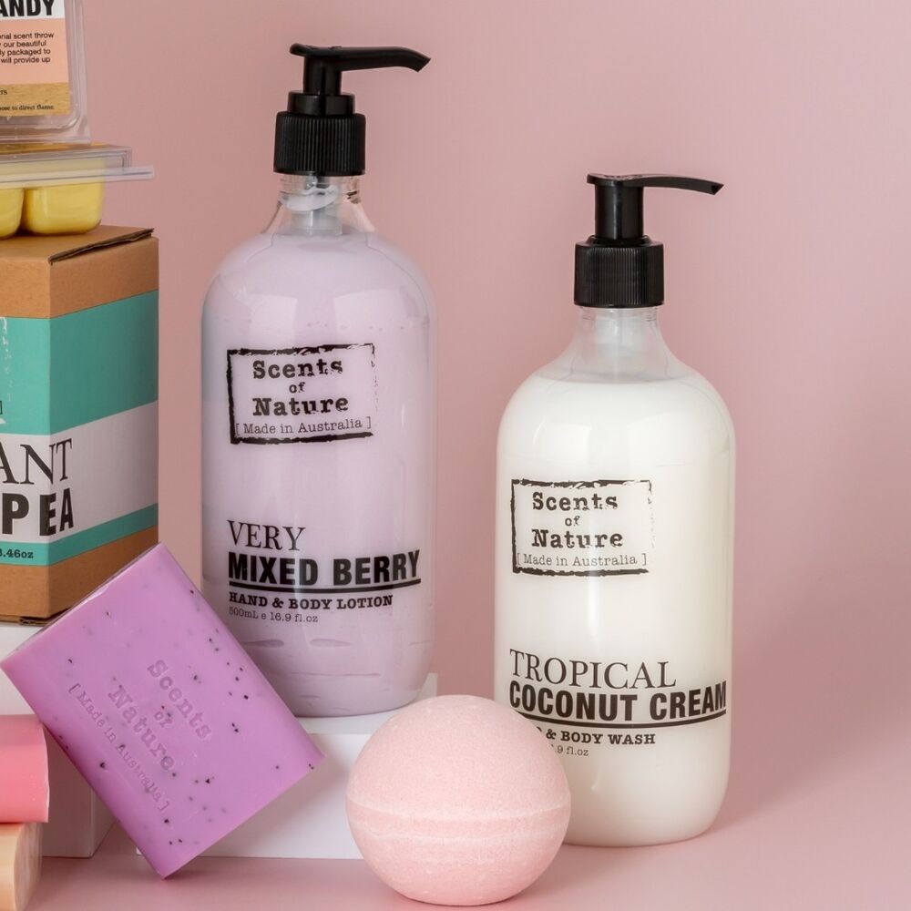 Scents of Nature by Tilley Hand & Body Wash – Tropical Coconut Cream – Australia