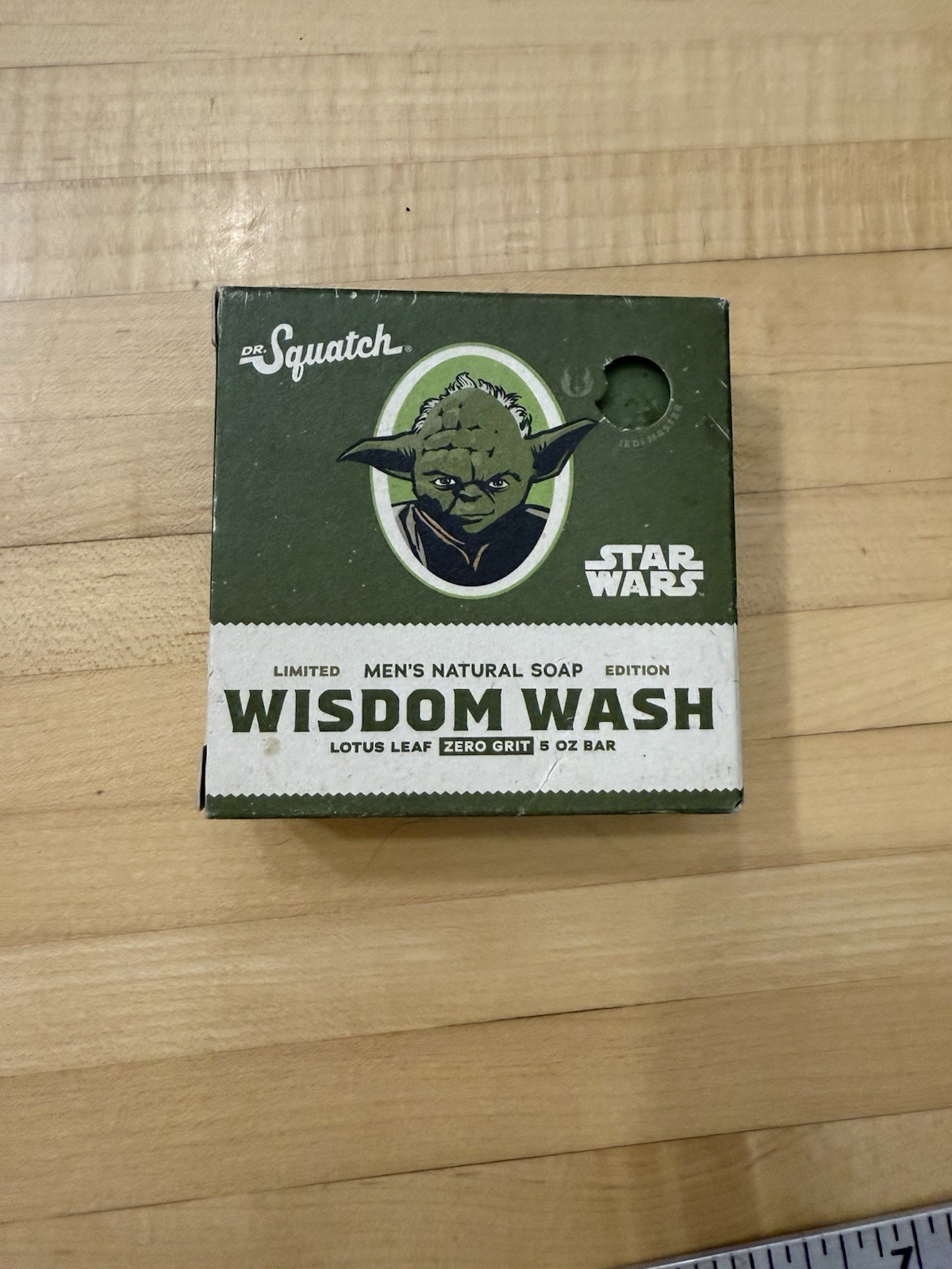 Dr. Squatch x Star Wars Limited Edition Soap Bar 5 Oz Wisdom Wash Yoda