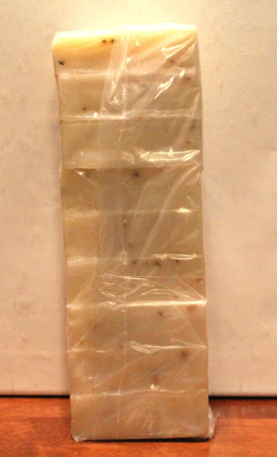 Eucalyptus Lavender Goat Milk Cold Processed handmade soap loaf, 9 precut bars