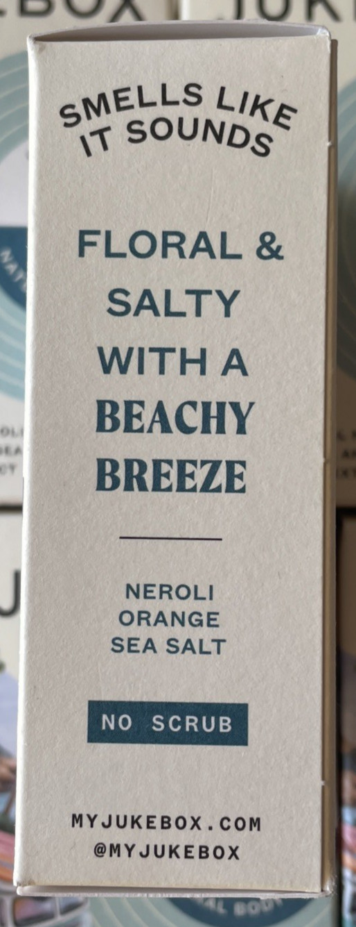 7 Dr. Squatch Jukebox Sky Blue Malibu Neroli Orange Sea Salt Bar No Scrub 4.5oz.