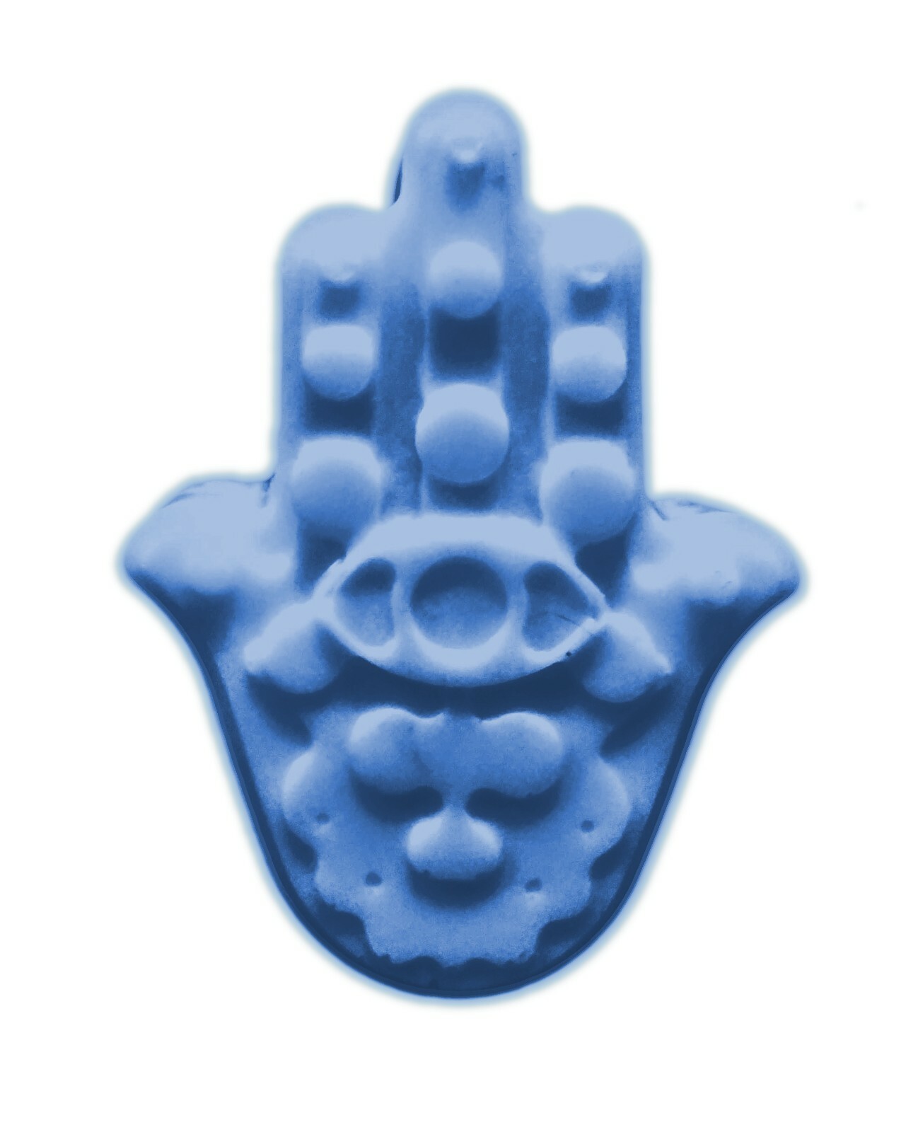 Cool Water Hamsa Soap Handmade Natural Soap Infused With Essential Oil