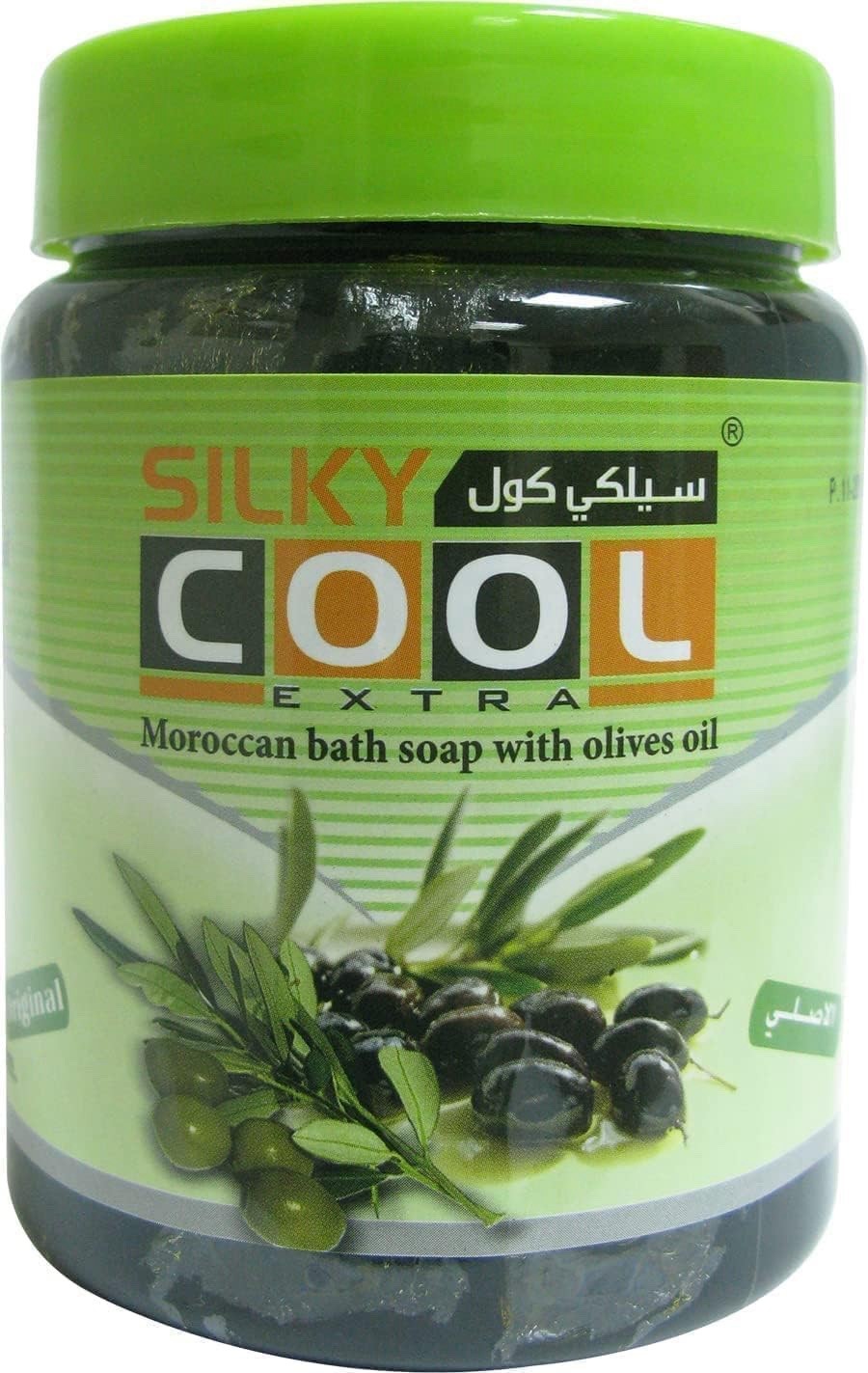 Silky Cool Moroccan Bath Soap With Olives Oil 500 ml.