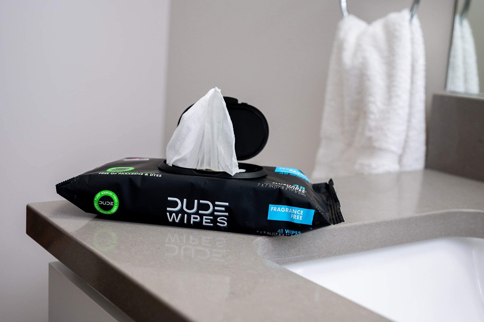 DUDE Wipes – Flushable – 6 Pack, 288 48 Count (Pack of 6), Multi