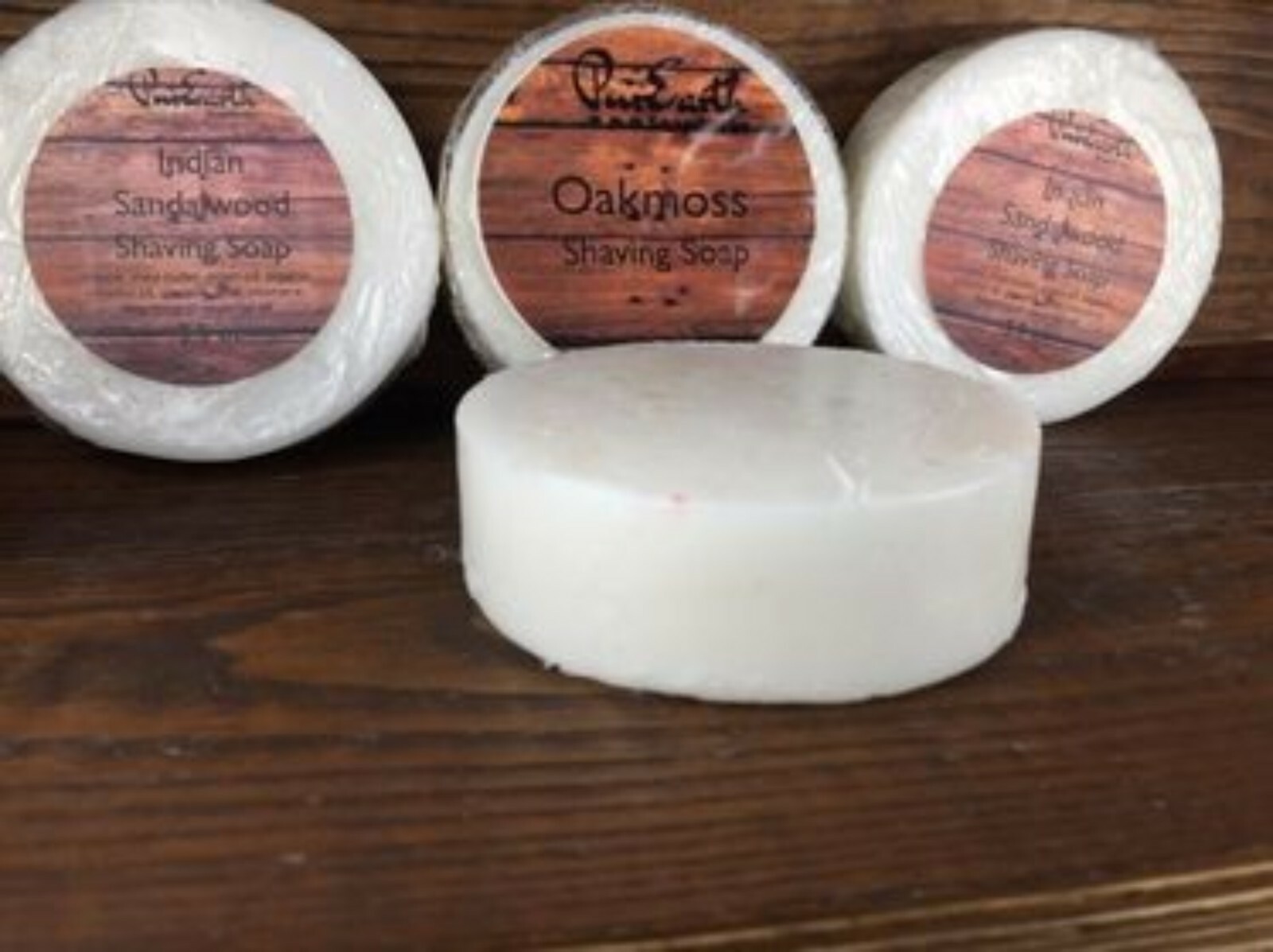 Organic Shaving Soap-Round Disc Perfect for Men’s Shaving Mugs 4 oz