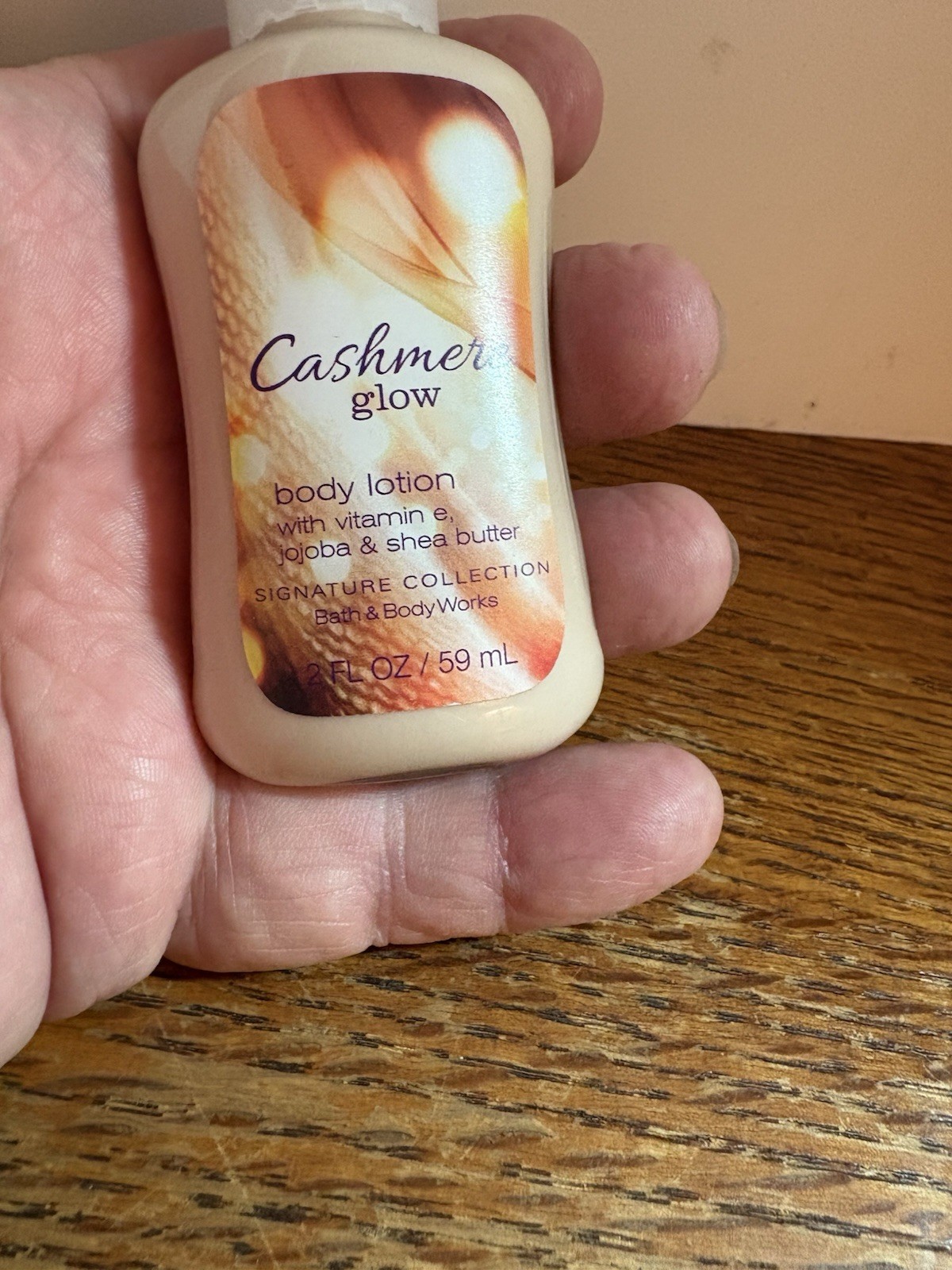 1 Bath & Body Works CASHMERE GLOW mini Travel Size Body Lotion 2 oz