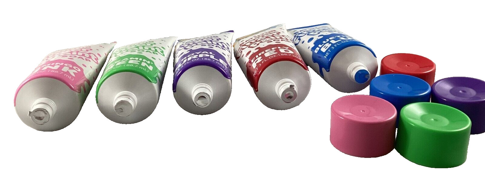 Crayola Bathtub Finger Paint Soap – 5pk – Green, Blue, Red, Purple & Pink