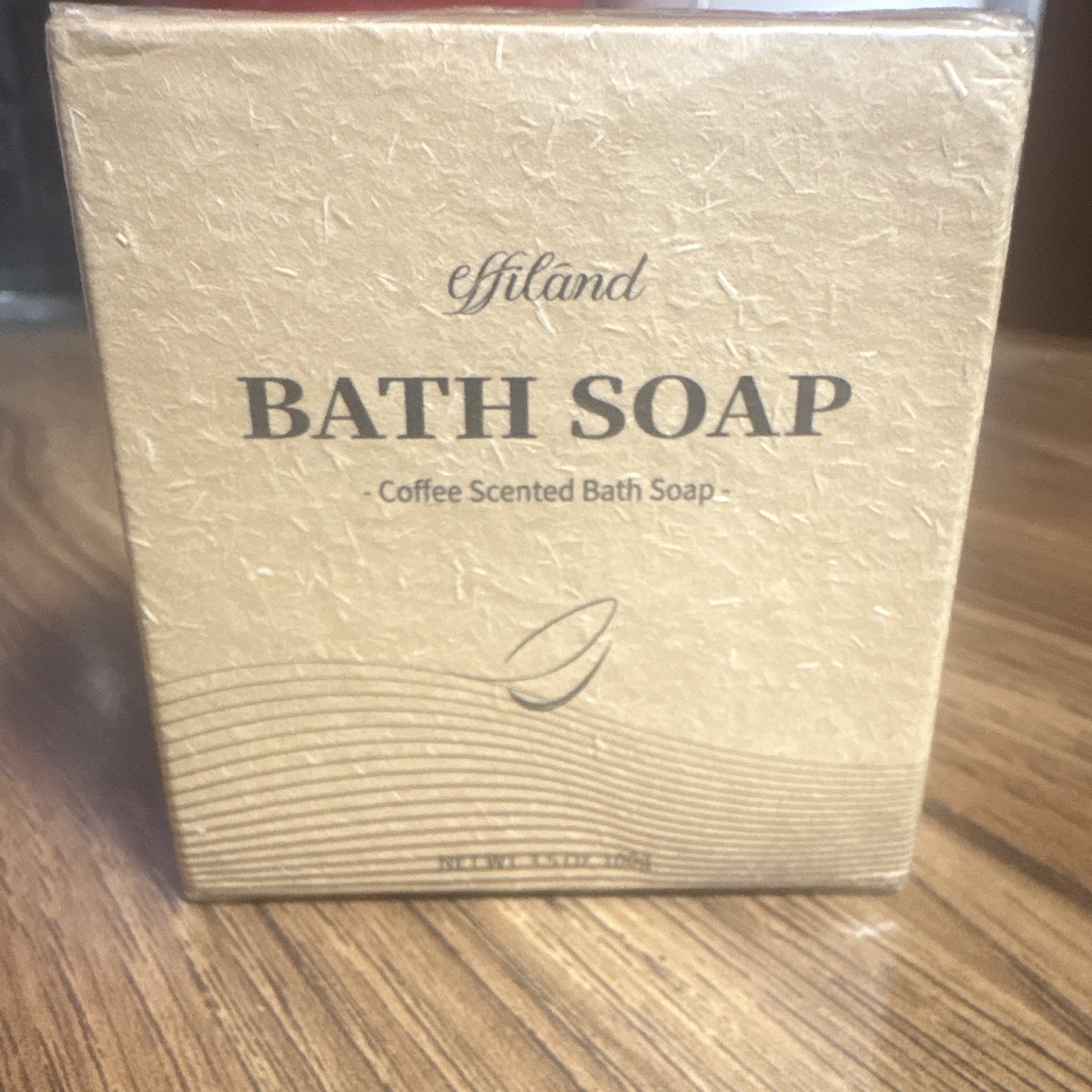 Effland Coffee Scent All Natural Bath Soap Bar 3.17 oz Body & Hands Sensitive