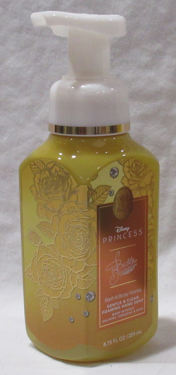 Bath & Body Works Gentle & Clean Foaming Hand Soap Set 2 Disney Princess BELLE