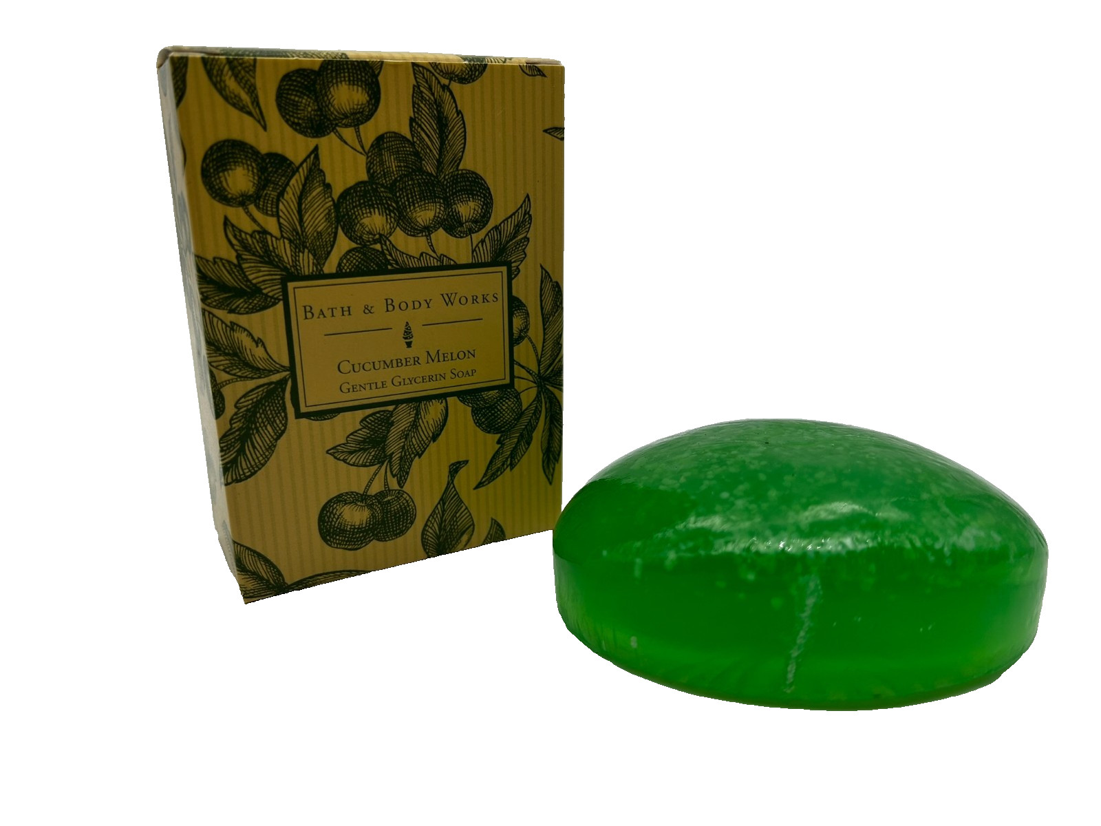 Bath & Body Works Cucumber Melon Bar Soap Gentle Glycerin 4 oz.