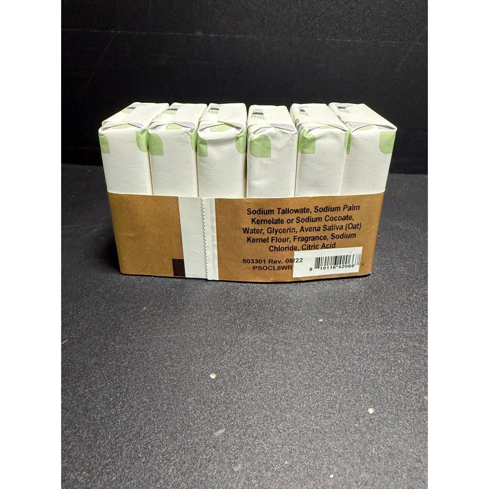 Pure Selects Coconut Lime Verbena Luxury Bar Soap 3 oz 6 Pack Made in USA NEW