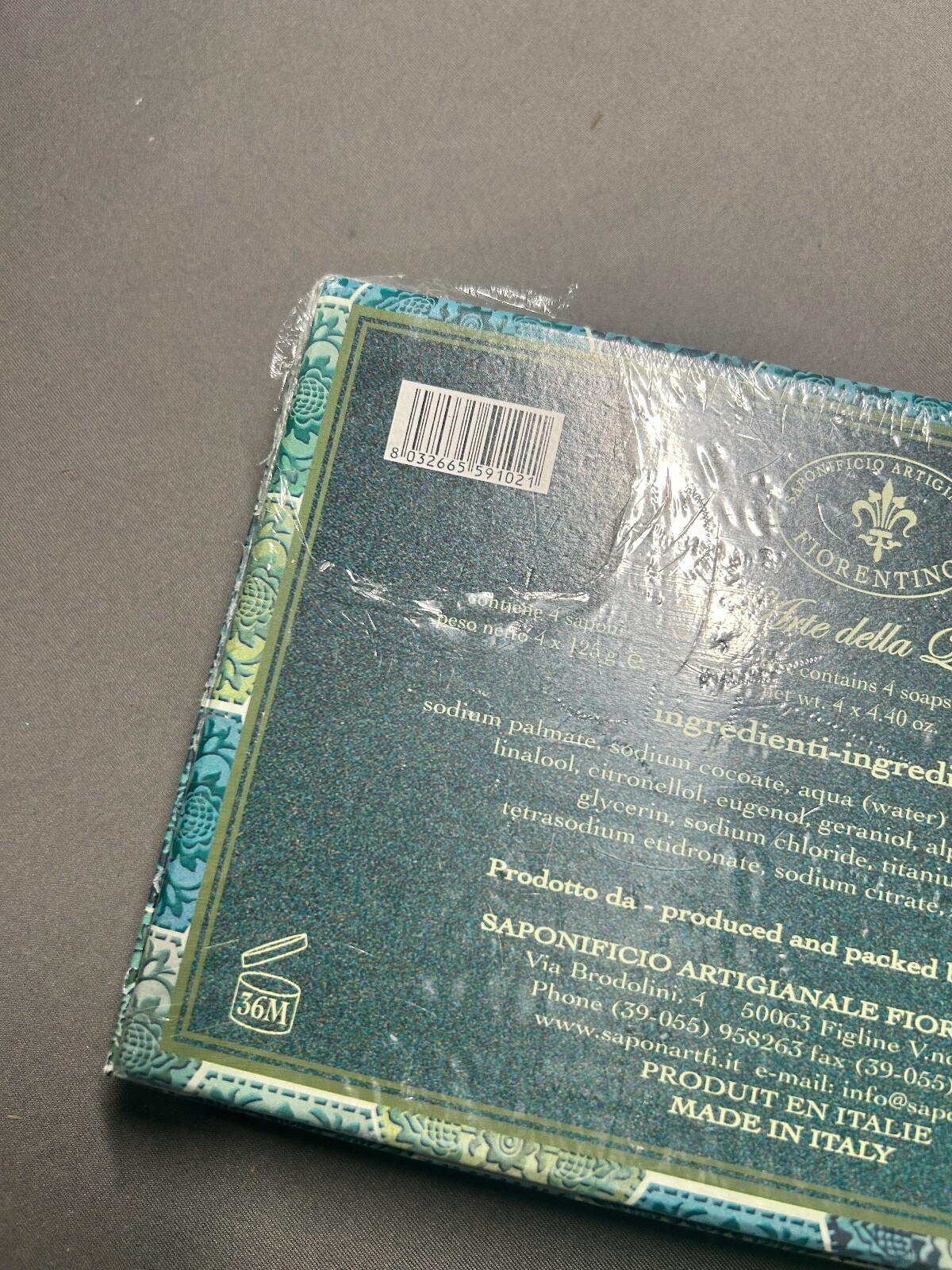 Set of 4 – Valerie Bertinelli Luxury Bar Soap – 4.40oz /125g Each