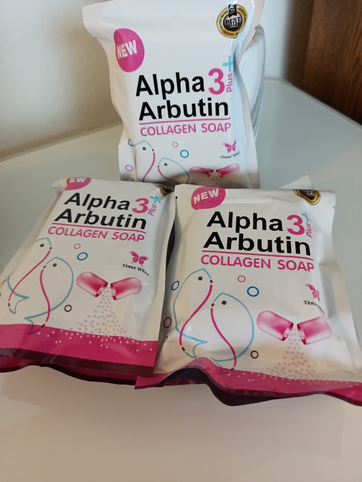 1 Body Soap Alpha Arbutin 3plus Collagen Precious Skin Radiance Light Brighten