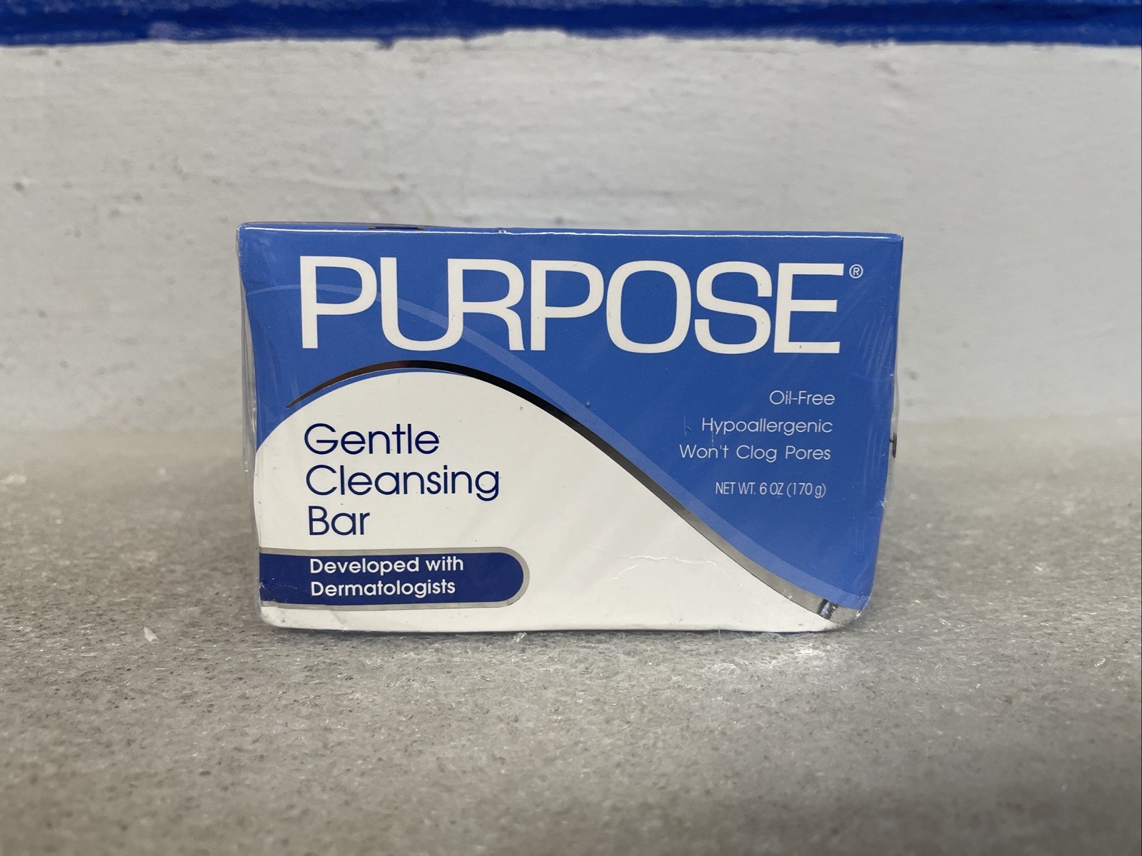 Purpose Gentle Cleansing Face Bar Oil-Free Hypoallergenic 6 Oz Lot Of 6 Bars New