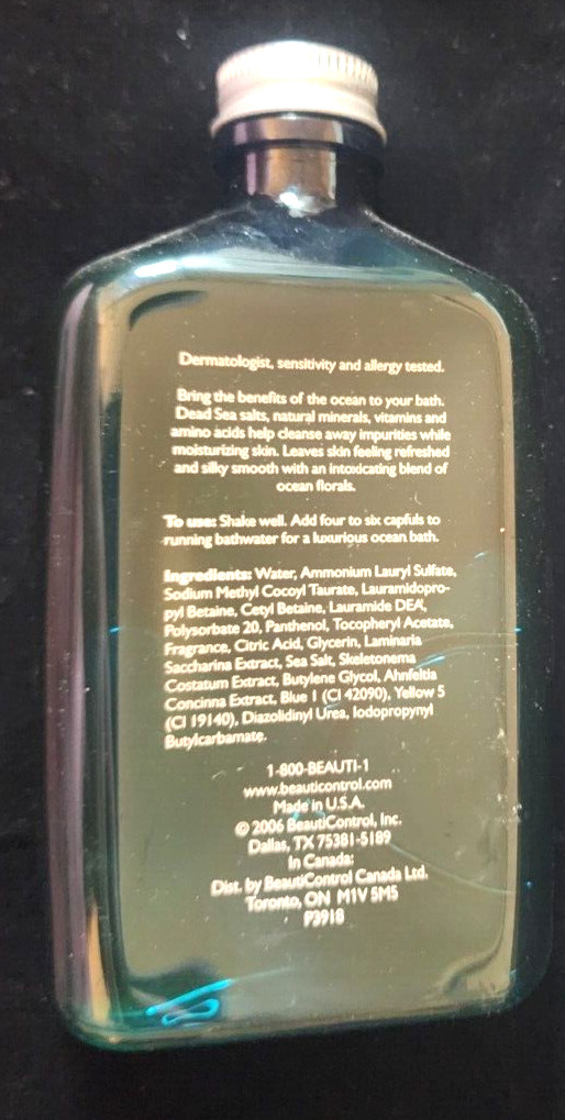 BeautiControl Therma Del Sol Luxuries of the Sea Ocean Bath 8.5 oz. NEW