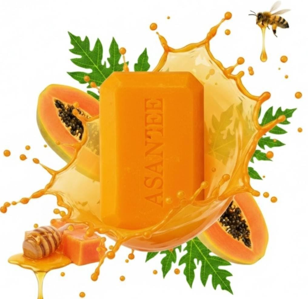 PAPAYA & HONEY Soap 4.40 Oz (Pack of 6)