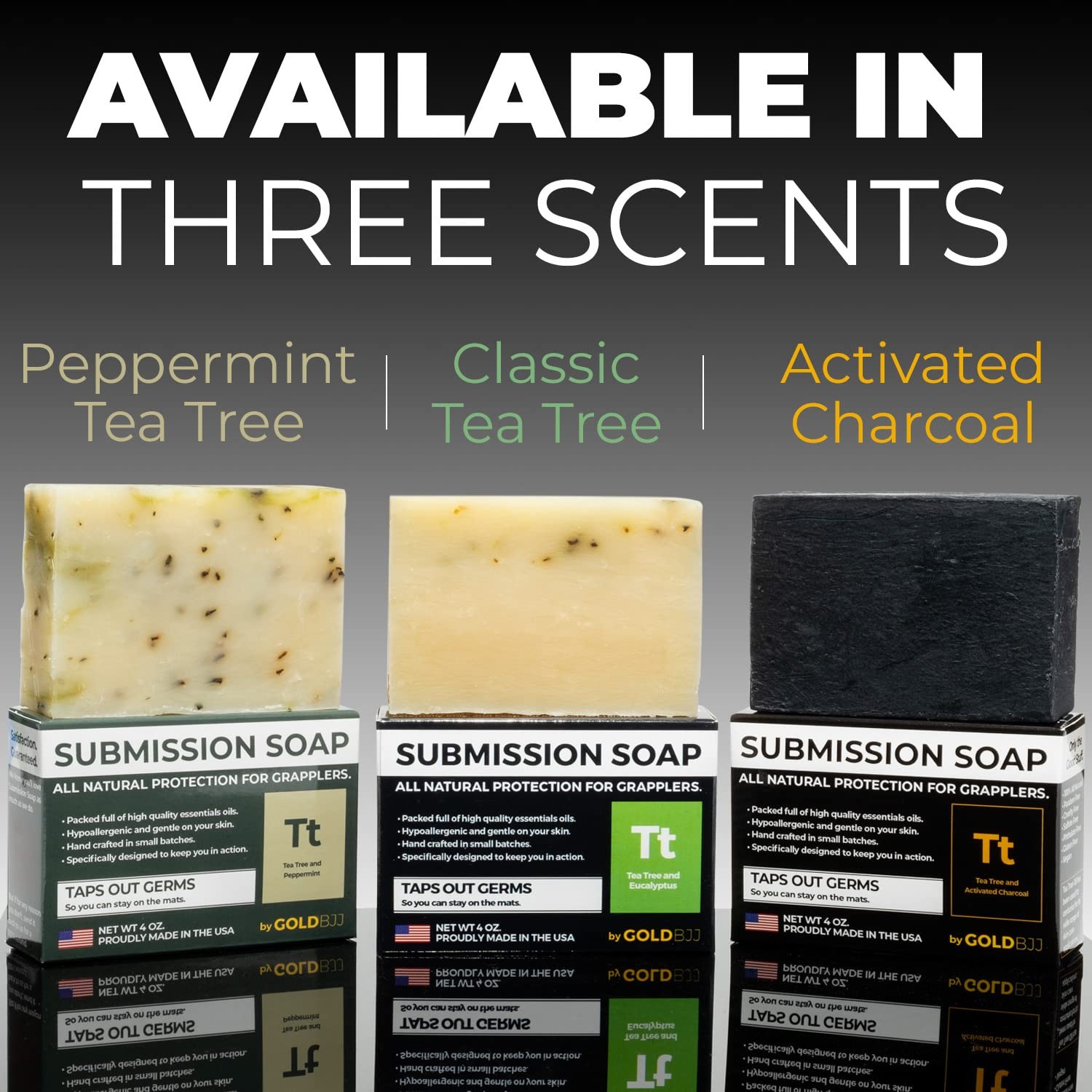 Premium Tea Tree Oil Soap – USA Made Bar Soap for BJJ, Jiu Jitsu, Wrestling, …