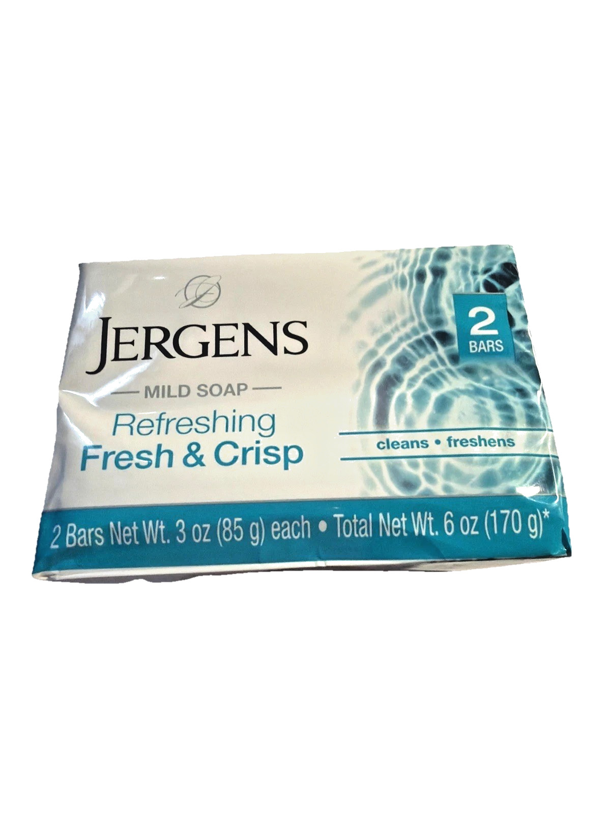 Jergens Mild Soap – Refreshing Pure And Light 12 PK 24 Bars Total 3 Oz ea. MILD