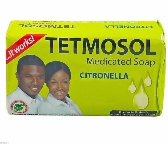 Tetmosol Citronella Medicated Soap Multipack 70g Green Solid Rectangular Bars