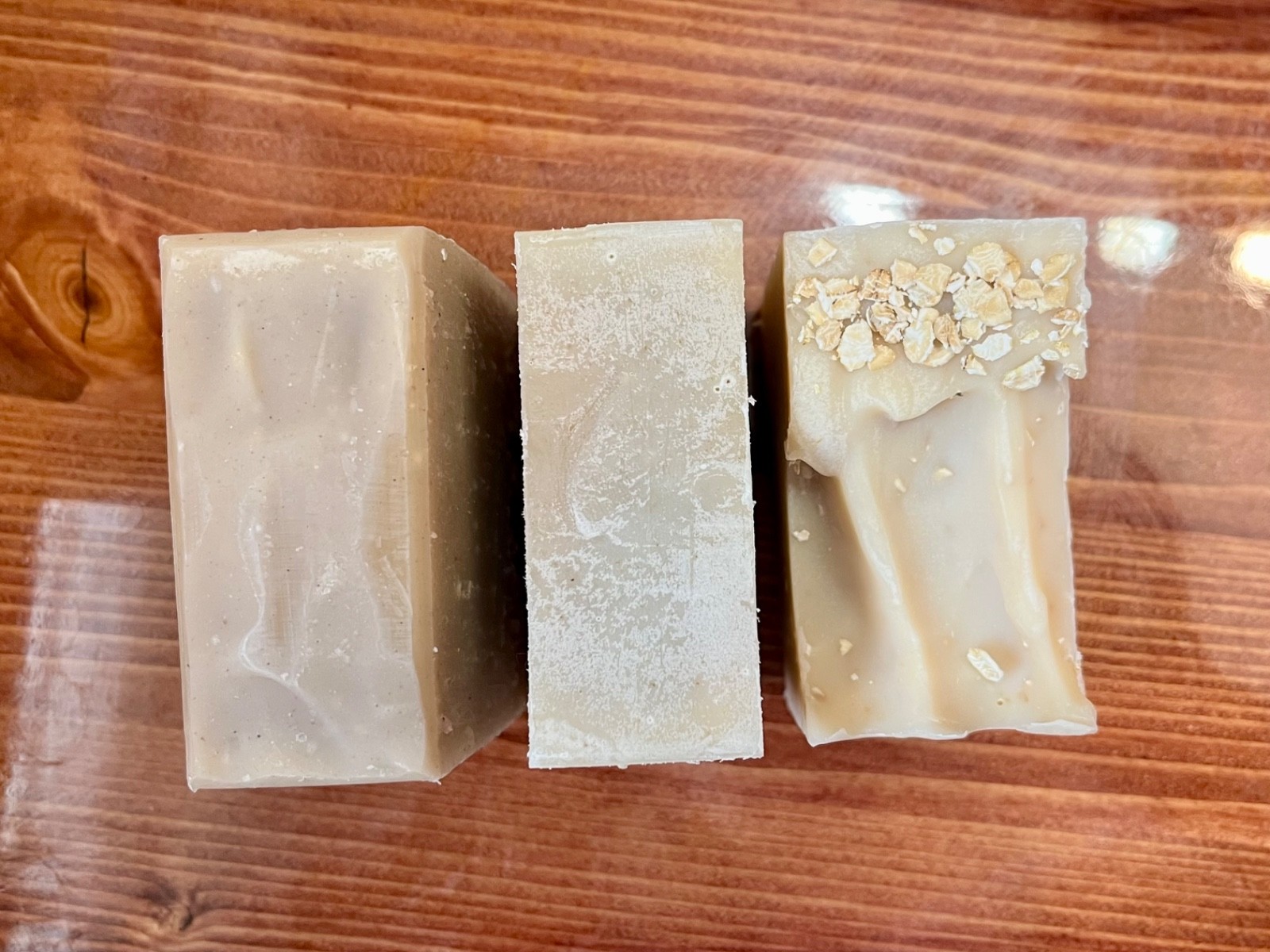 100% natural ingredients – handmade goat milk soap (set of 3 bars)