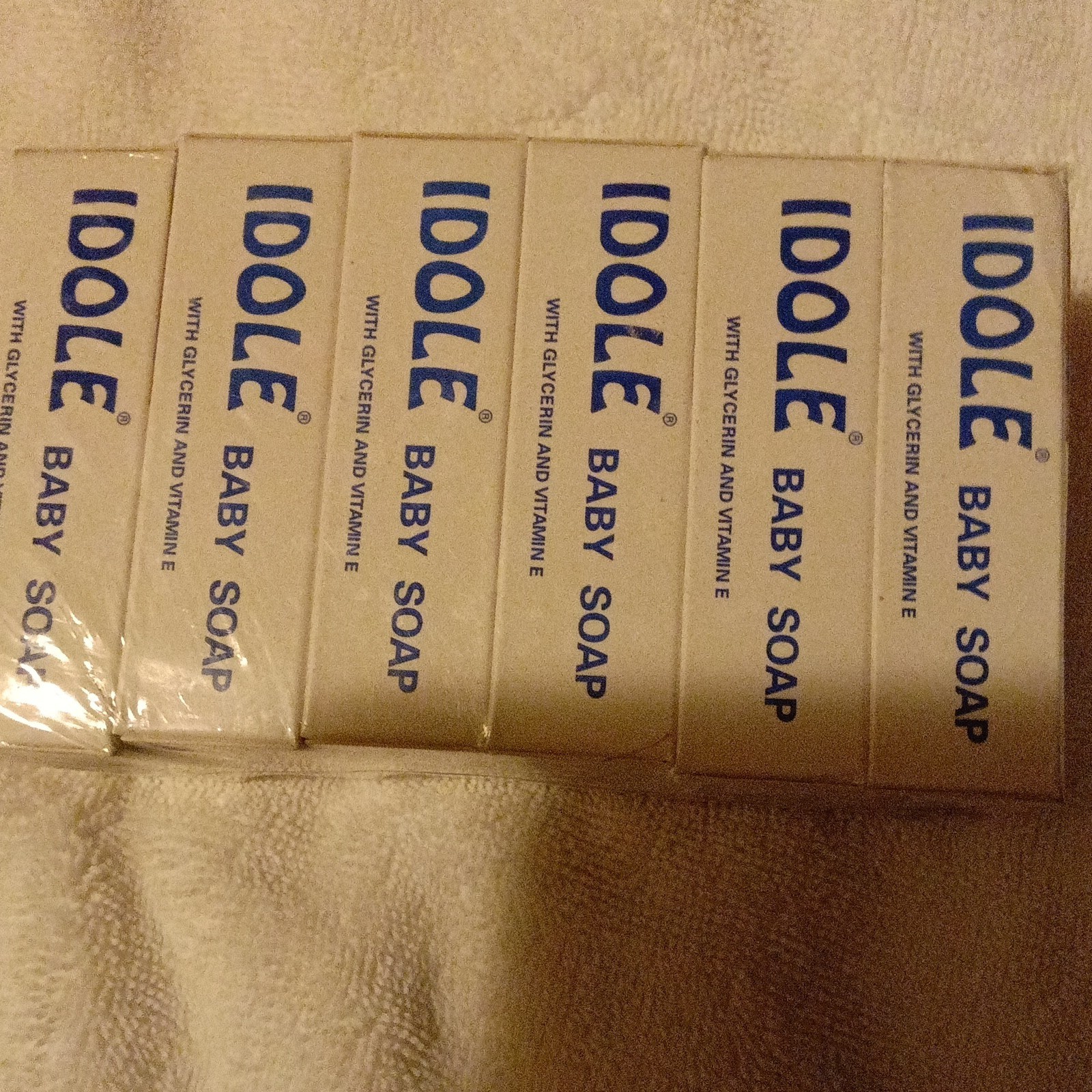 Idole Jabón Bebé Baby Soap Multipack 100g Bars w/ Glycerin & Vitamin E