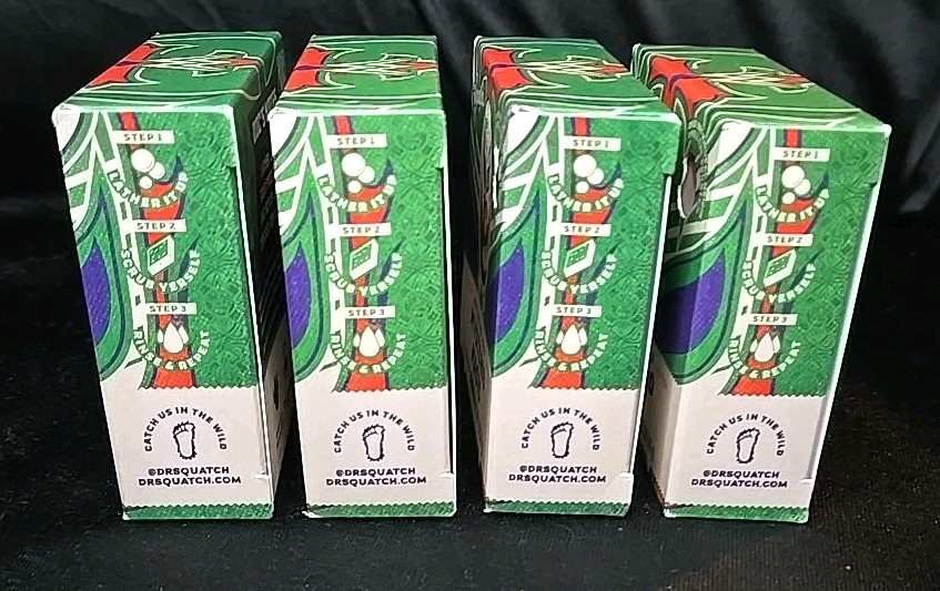 (4 PACK) Dr. Squatch Men’s Natural Soap – Mysterio Magic, 5 oz 619 Extract