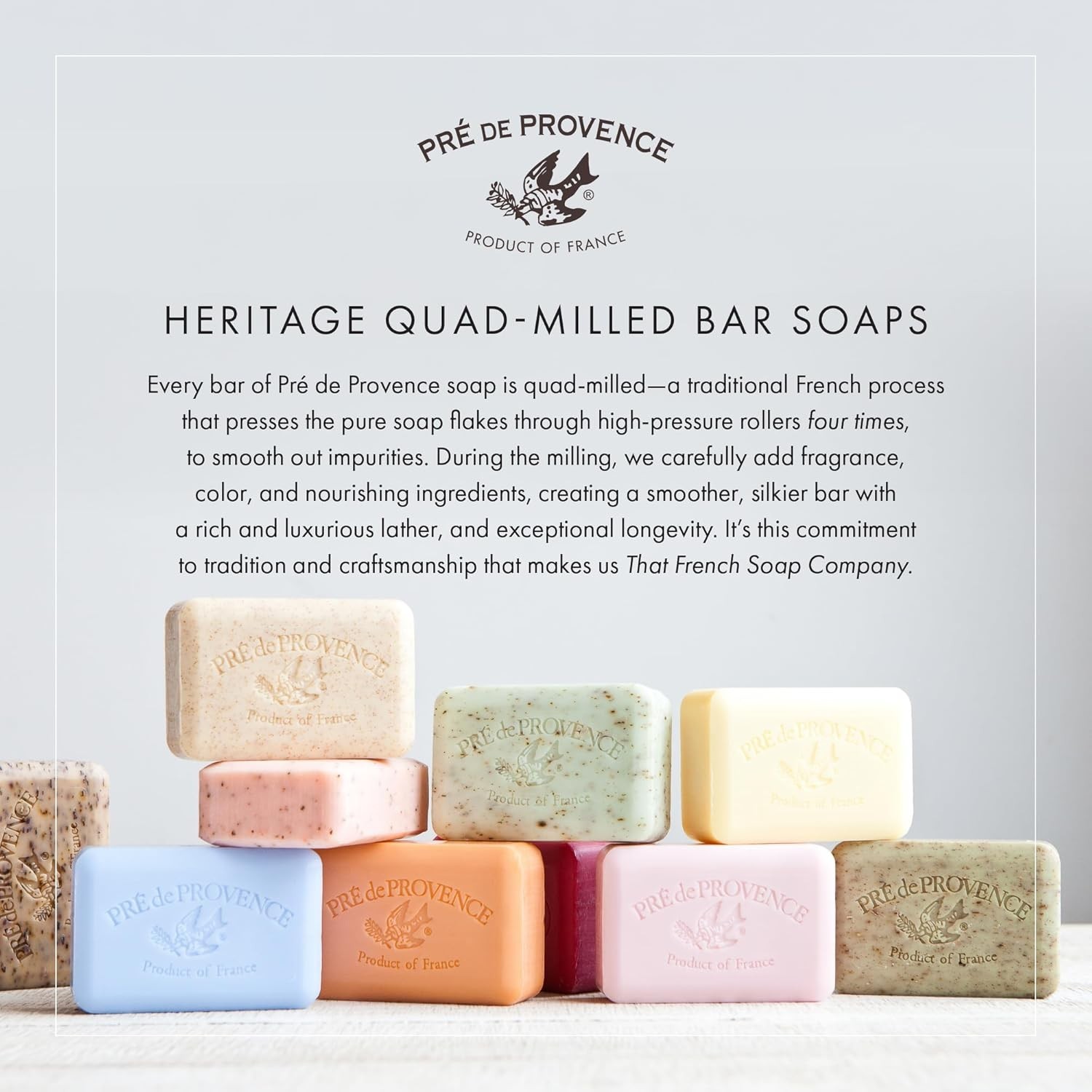 Artisanal Soap Bar, Enriched with Organic Shea Butter, Natural French Skincar…