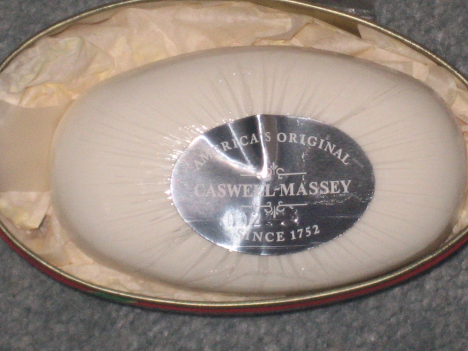 Caswell-Massey Almond Cold Cream Soap Russian Eggs 2004 Elite Gift Boxes