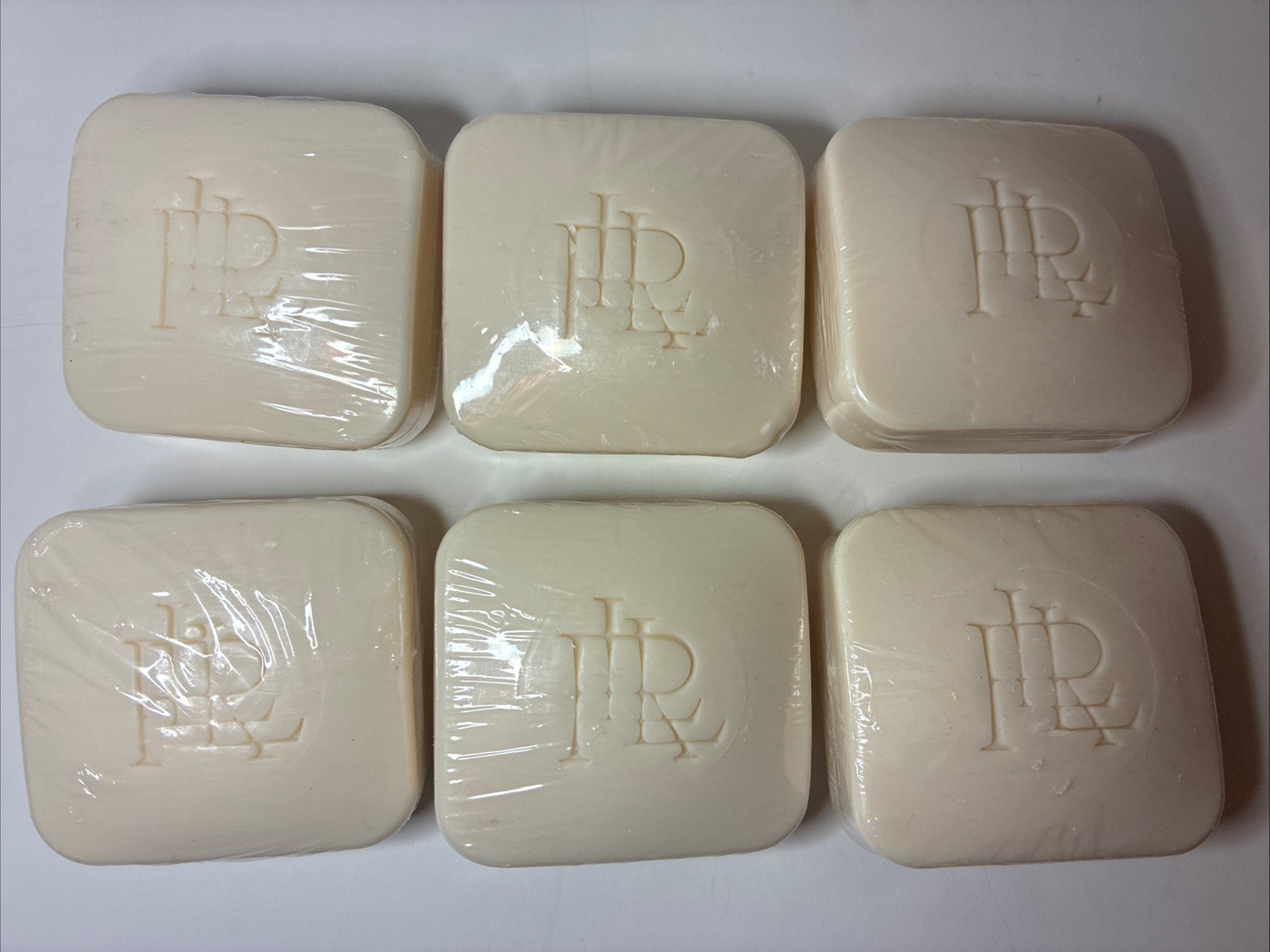 6x Vtg Lauren Ralph Lauren Luxury Body Hand Soap Sealed 2×2 Bars Lightly Scented