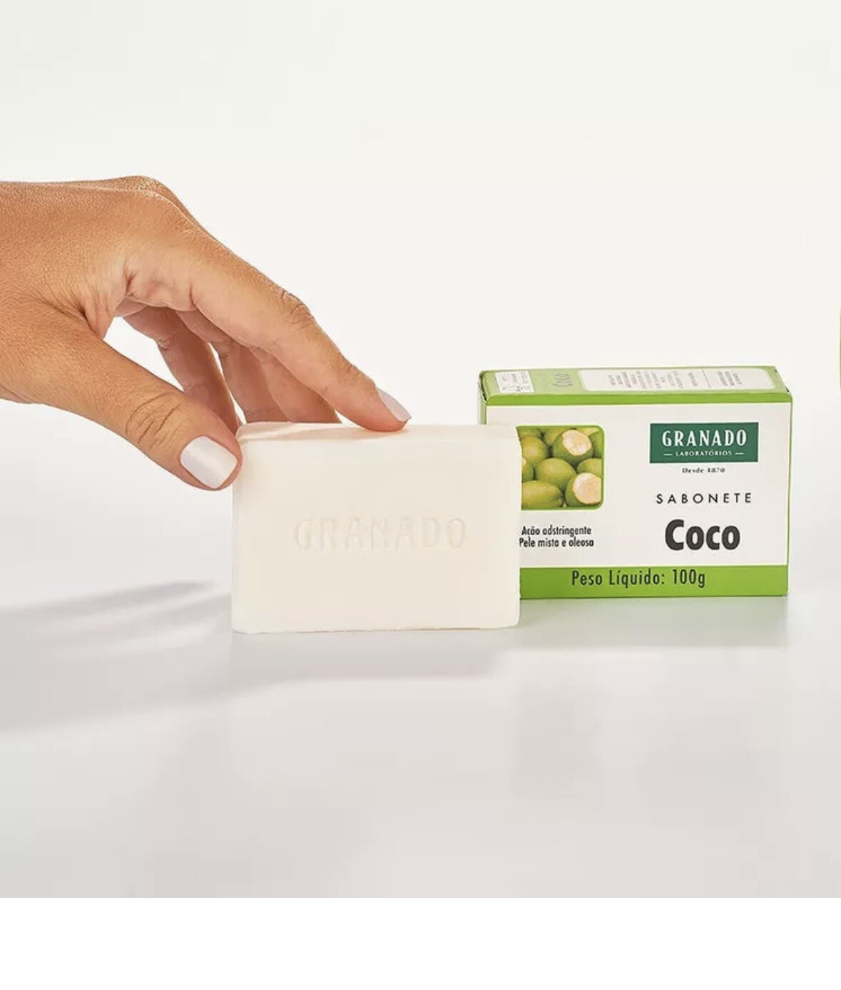 Soap Coco Very Nice For Skin/ Sabonete Granada De Coco Brasileiro.