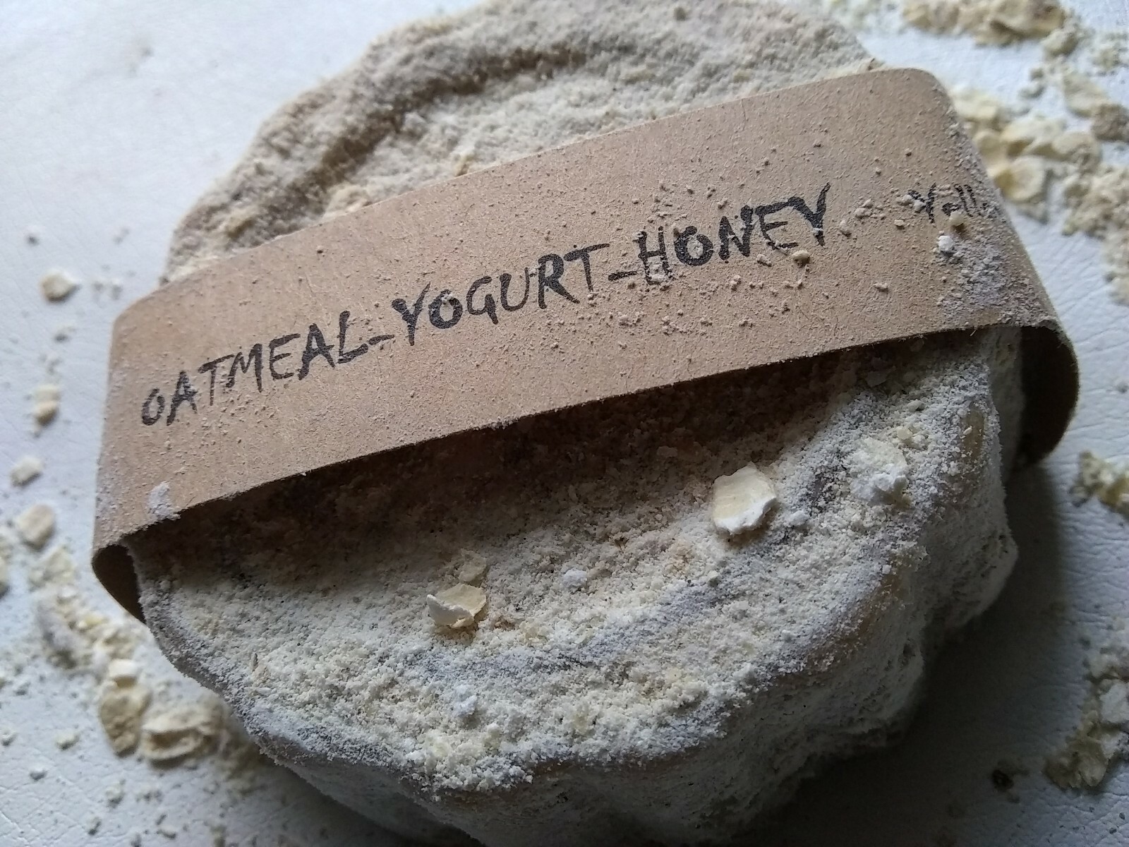 Oatmeal-Yogurt & Honey Soap