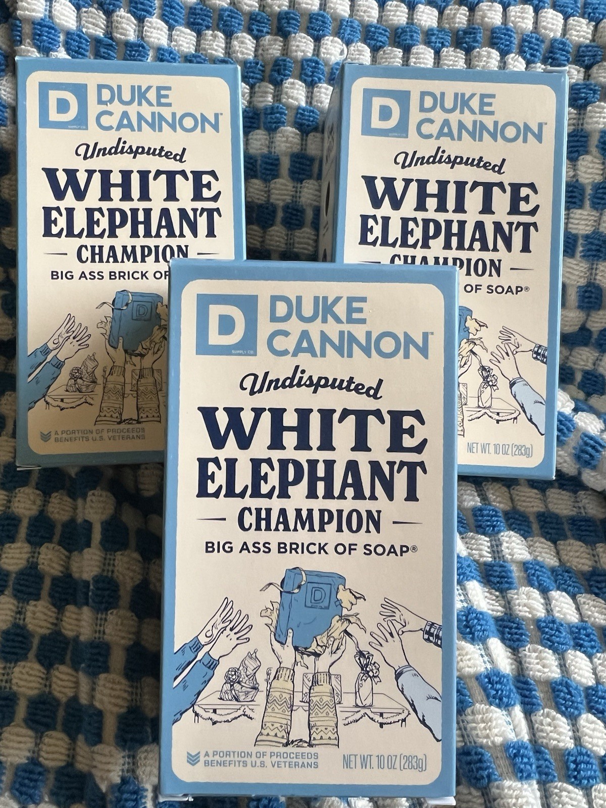 Duke Cannon White Elephant Big A$$Bar 10 Oz. USA Seller