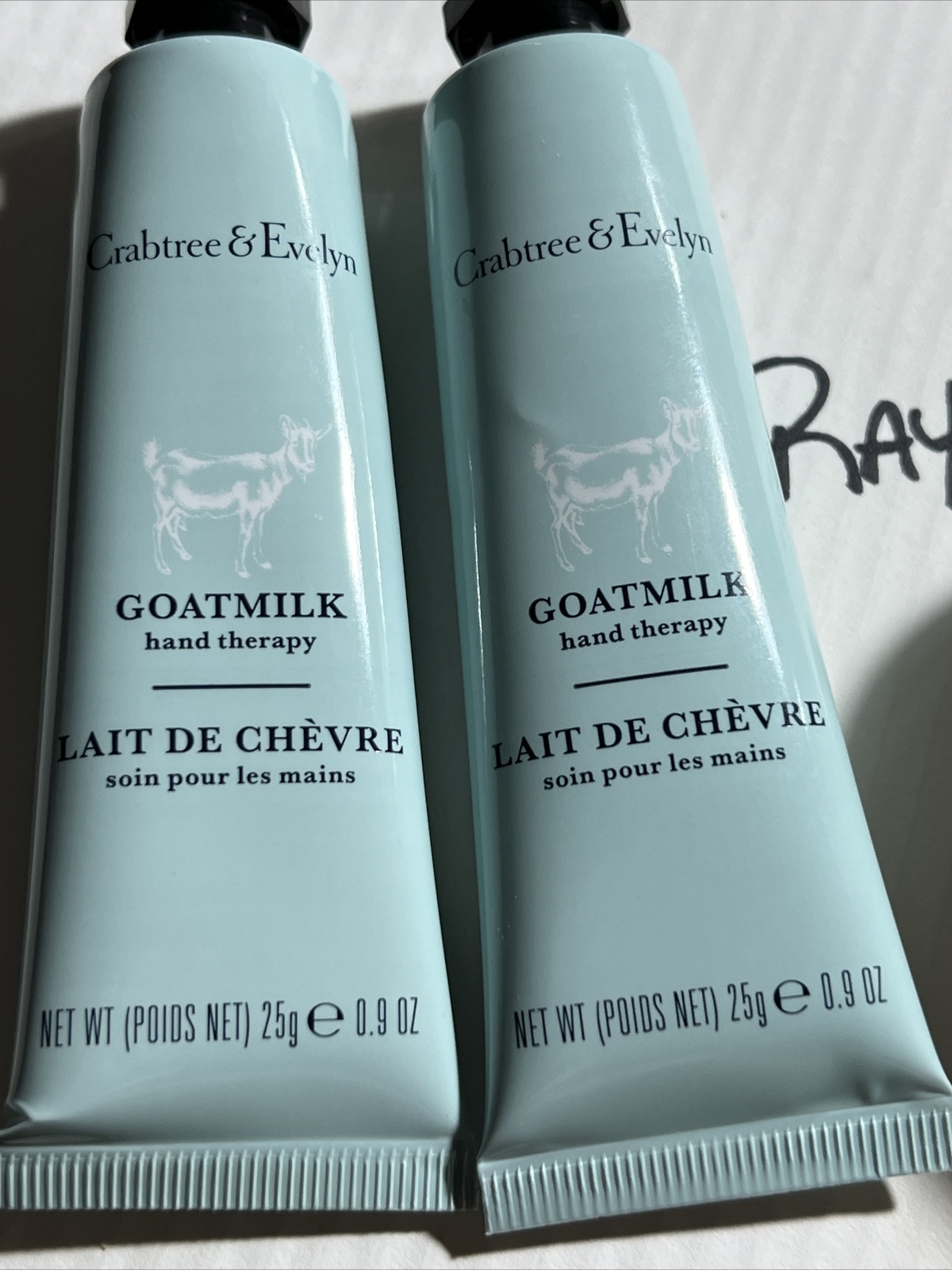 Crabtree & Evelyn Goatmilk Bar Soap & Hand Therapy 3 pc Gift Set! Lotion LOT