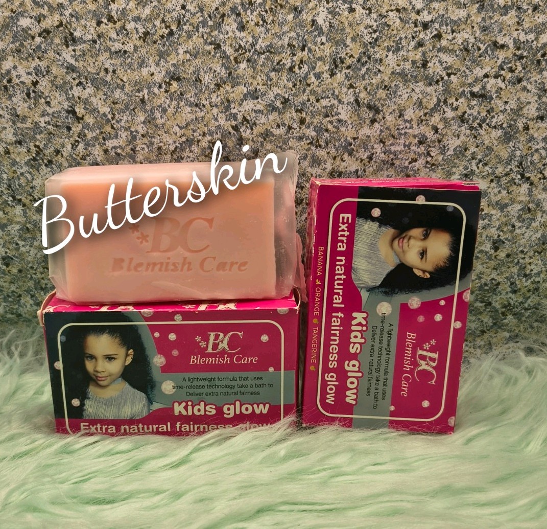 X 2 Soap: Blemish CARE KIDS & TEENS Extra Natural Half-c Glow Soap 👌160g X 2