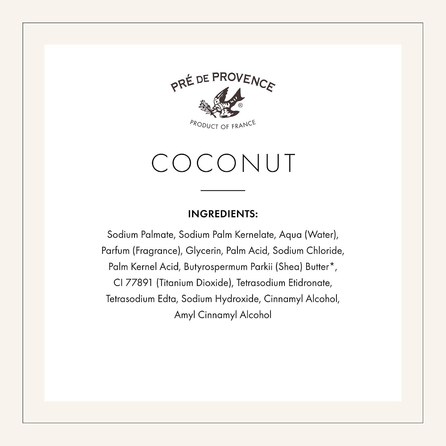 Luxurious Moisturizing Coconut Soap – Artisanal Shea Butter Bar, 5.3 Oz