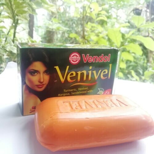 80 g *4 VENIVEL SOAP Herbal Ayurveda Beauty Soap Pure Natural from Sri Lanka