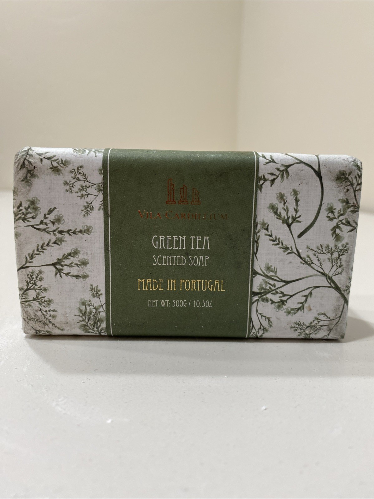 Vila Cardillium Green Tea Scented Soap Made in Portugal 300g