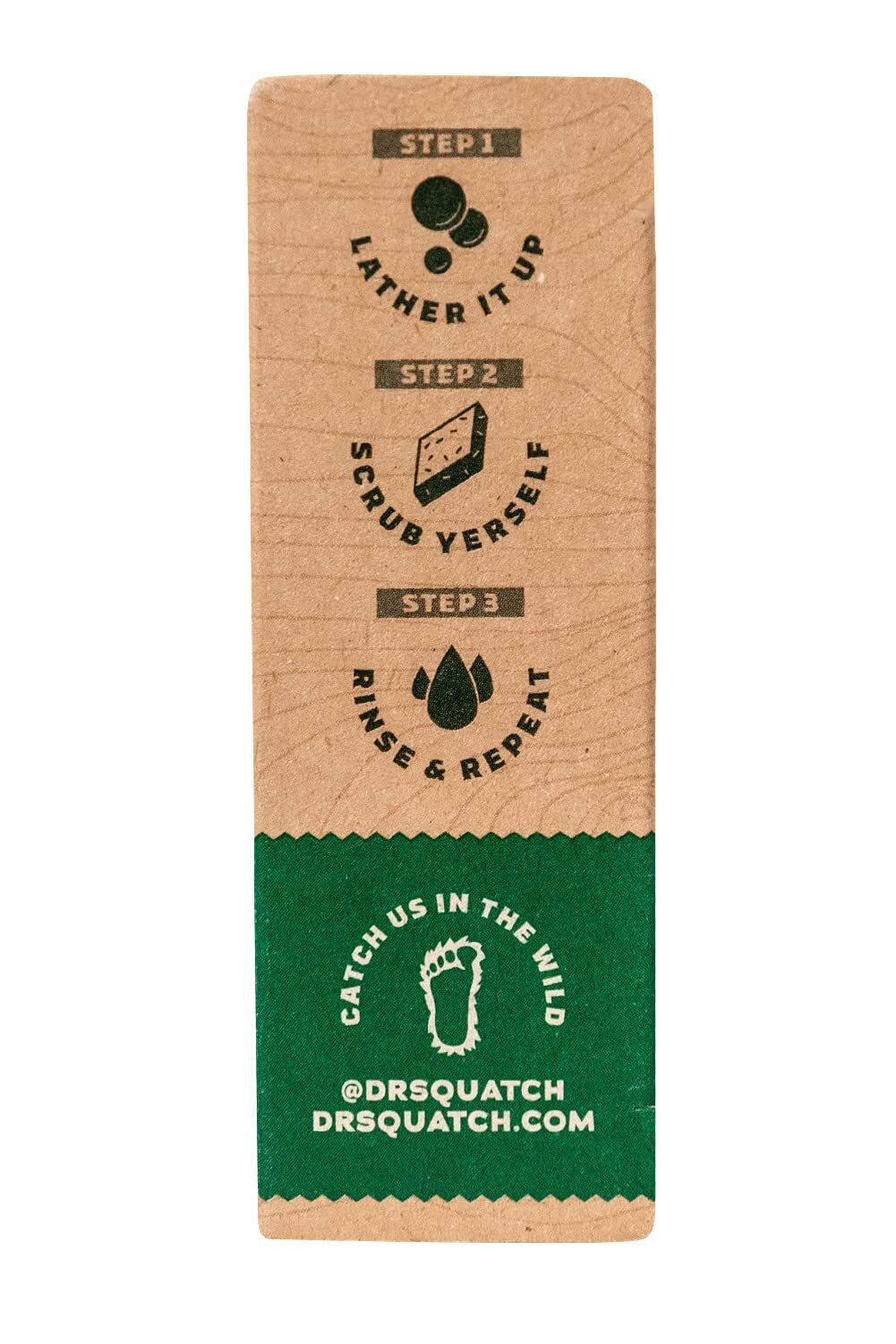 Dr. Squatch All Natural Bar Soap for Men with Zero Grit, Spearmint Basil